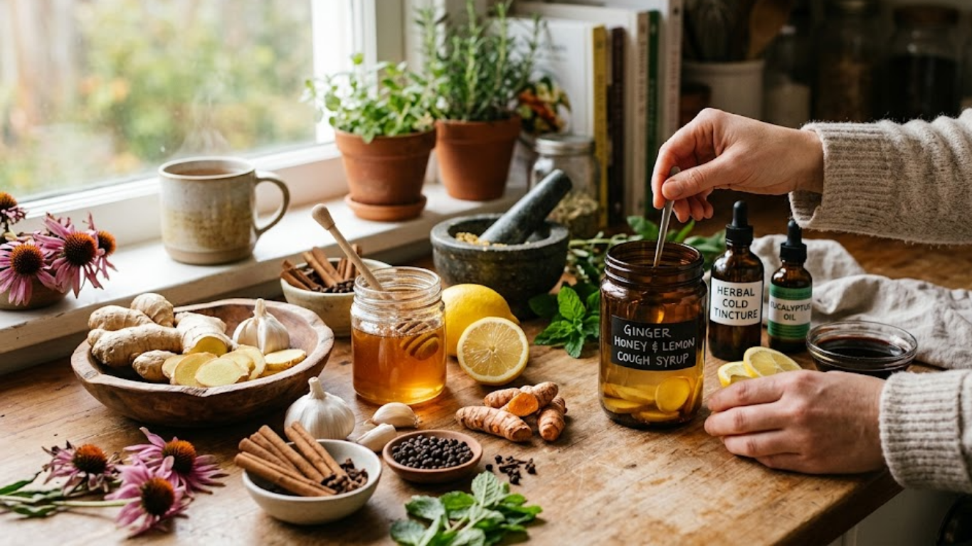 Top 7 Home Remedies for Cold and Cough 