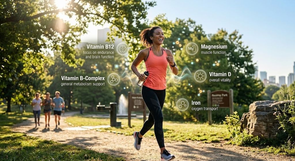 Best vitamins for energy production and reducing daily fatigue naturally.