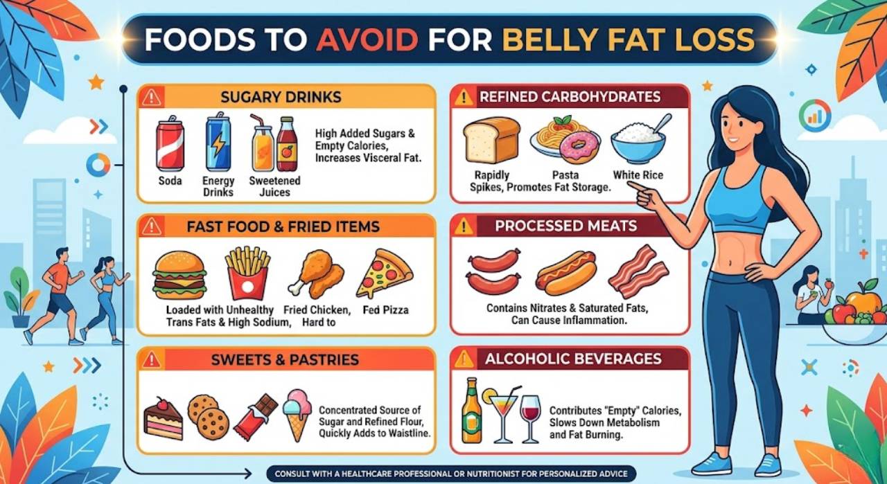 Fооdѕ tо Avоіd fоr Belly Fat Lоѕѕ