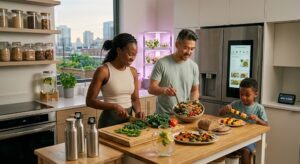 Healthy daily meal plan for weight loss.