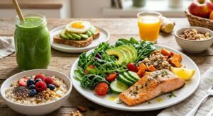 Magnesium-rich foods helping energy production and muscle recovery.