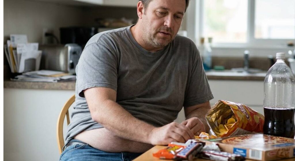 Processed snacks and packaged foods linked to abdominal fat.
Foods to Avoid for Belly Fat Loss